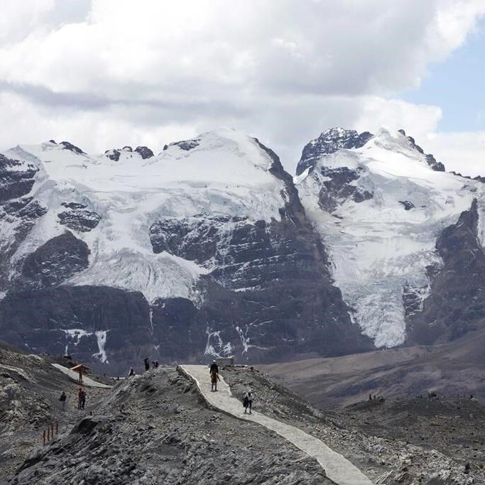 Peru lost more than half of its glacier surface in just over half a century, scientists say